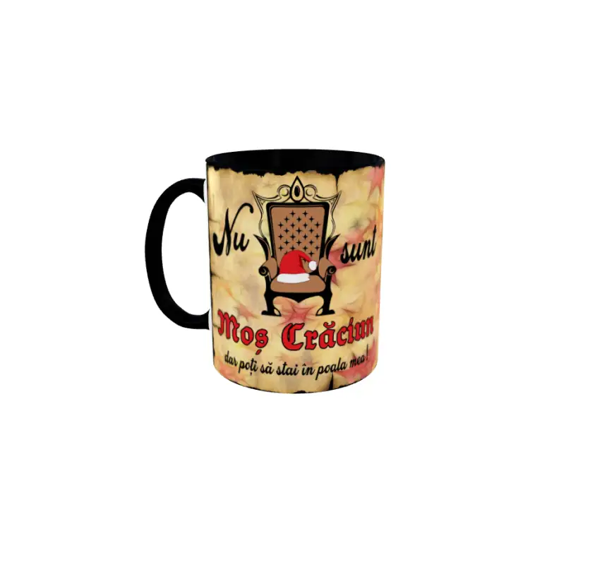 Nu sunt mos craciun, cana ceramica, 330ml, model cgs1715